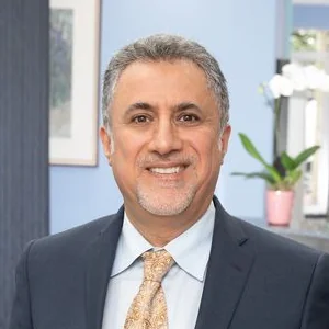 Dr. Massood Darvishzadeh in the Walnut Creek Dental office